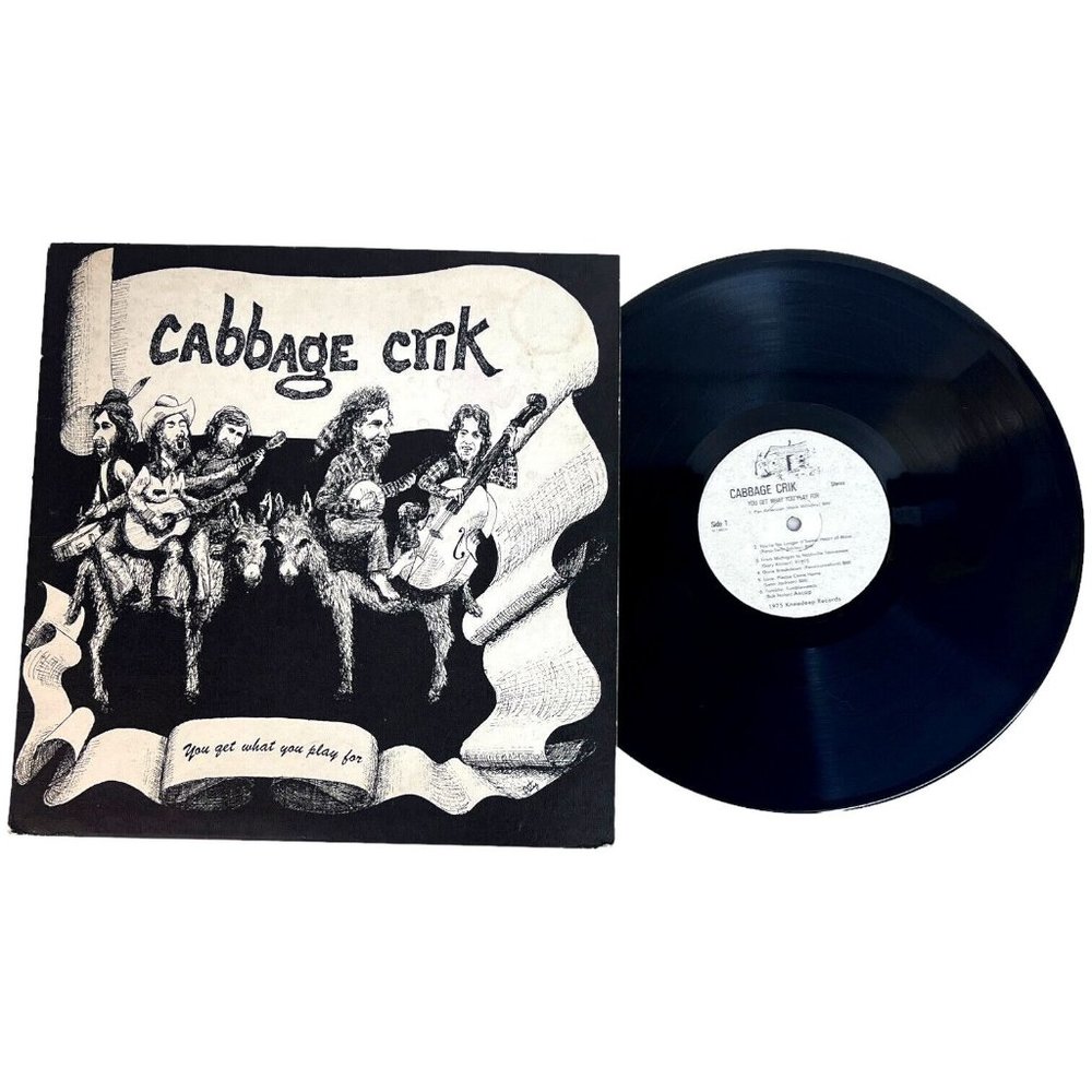 1975 Cabbage CrikYou Get‎ What You Play For Vinyl LP Record Album 5114N7 Tested